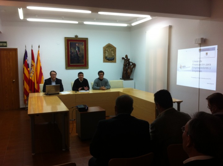 Presentación en el Consell de Formentera