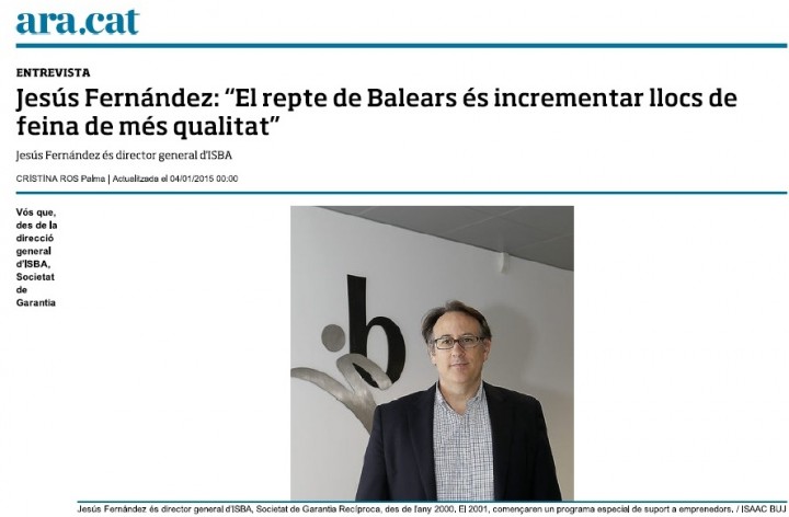 Entrevista en Ara Balears